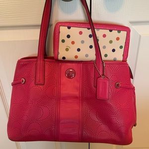 Coach purse and wallet bundle